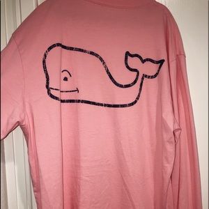 Vineyard Vines Tops - PINK VINEYARD VINES LONG SLEEVE Vineyard Vines Tops - PINK VINEYARD VINES LONG SLEEVE